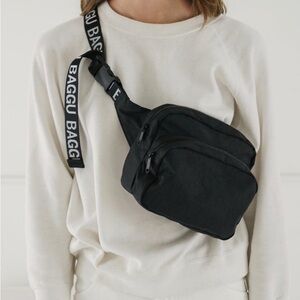 Baggu Black Belt Bag